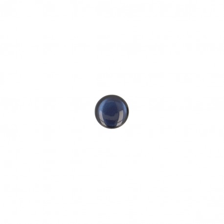 60707 560 Bouton à queue Bleu nacré 15 mm