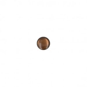 Bouton à queue nacré marron 15 mm