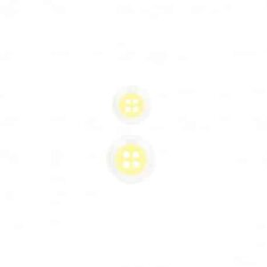 Bouton transparent et jaune