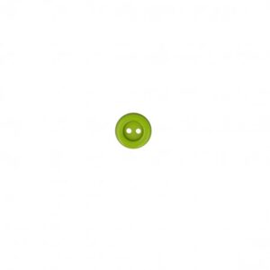 Bouton Vert 2 trous 14 mm