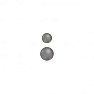 Bouton à queue gris 11 / 15 mm