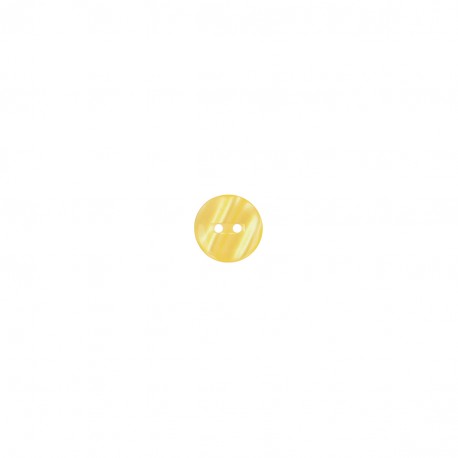 60727 504 Bouton Chemise Jaune Nacré 13 mm