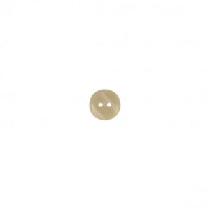Bouton Chemise Beige Nacré 15 mm