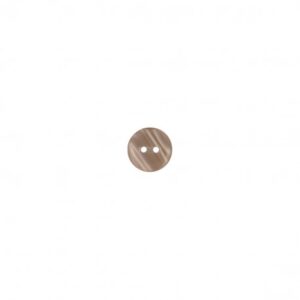 Bouton Chemise Taupe Nacré 13 mm