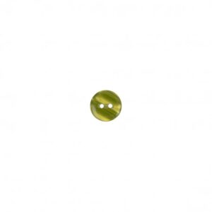 Bouton Chemise Vert Nacré 15 mm