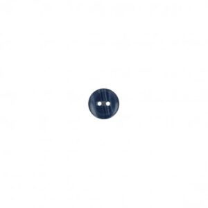 Bouton nacré bleu marine 13 mm