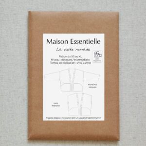 Patron Couture Maison Essentielle Veste Nomade